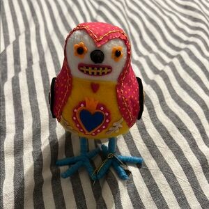 Colorful Plush Owl Decor